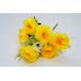 11109 Бук Пион 9 веток / 6 бутонов (h = 50см; d головы = 11см) mix 20шт